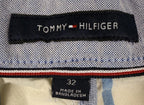 Tommy Hilfiger Shorts Mens Multicolor Plaid Flat Front Chino Size 32