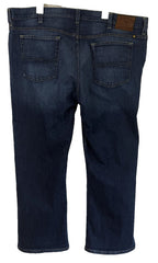 Lucky Brand 181 Relaxed Straight Jeans Mens 46x30 Dark Wash Big & Tall Denim