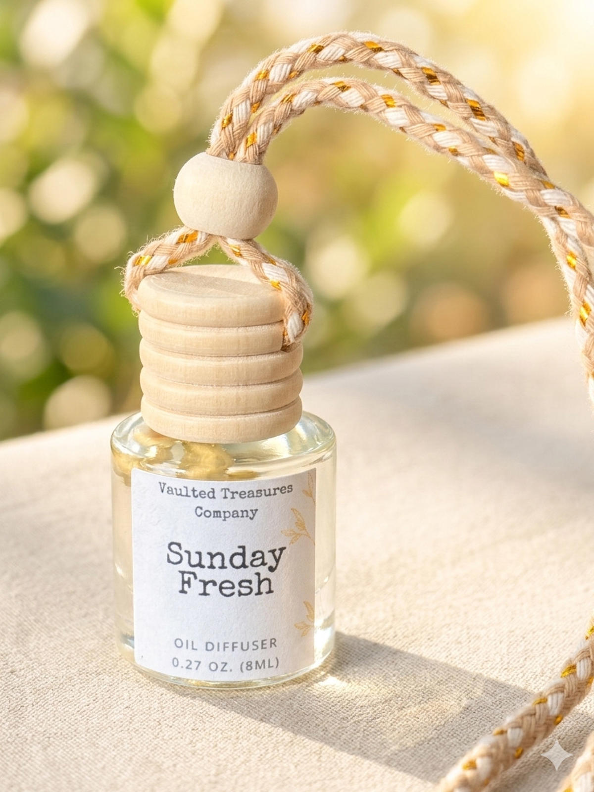 Sunday Fresh Auto Diffuser - 8ml - Beautiful Clean Laundry Scent