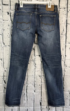 American Eagle 360 Extreme Flex Slim Straight Jeans Mens 30x34 Blue Stretch