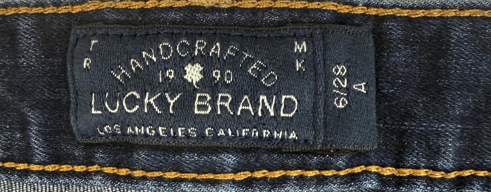 Lucky Brand Size 6 / 28 Womens Jeans Lolita Skinny  Dark Wash Denim