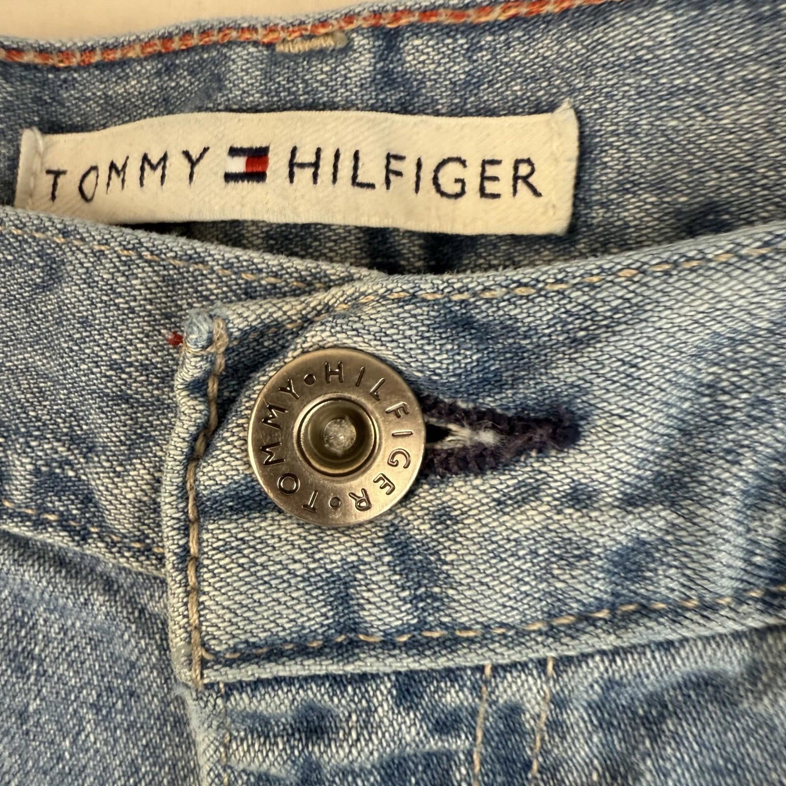 Vintage Tommy Hilfiger Classix Fit Jeans Womens Size 4 Blue Denim 90s Wash Y2K