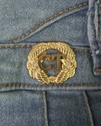 Cutie Pie Womens Jeans Size 5 Blue Stretch - Same Day Shipping