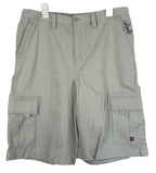 Tony Hawk Mens Size 34 Cargo Shorts Khaki Beige Cotton Skateboarding Utility