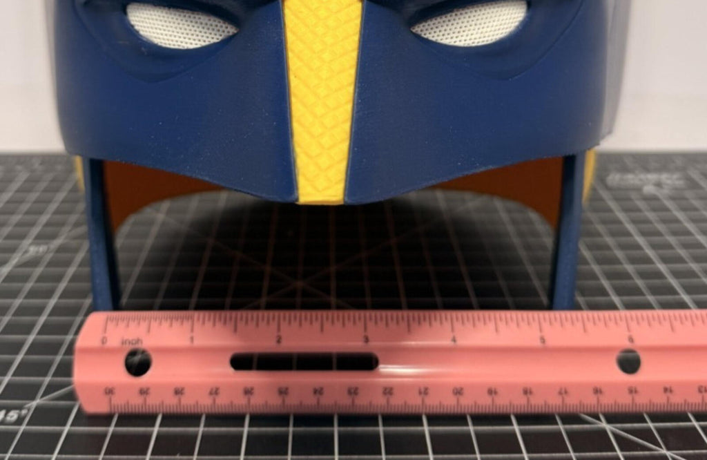 3D Printed Wolverine Face Mask Helmet Mesh Eyes Adult Mediumish