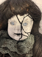 Meet Elara - OOAK Scary Creepy Doll 20" Hand Painted Horror Haunting Art