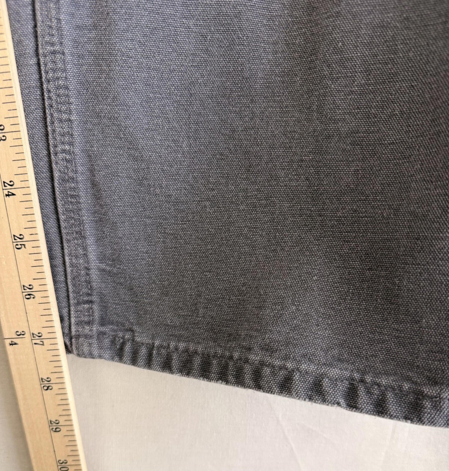 Carhartt Carpenter/Painter Pants B11 PTB Gray Mens Sz 35x30 Dungaree Fit