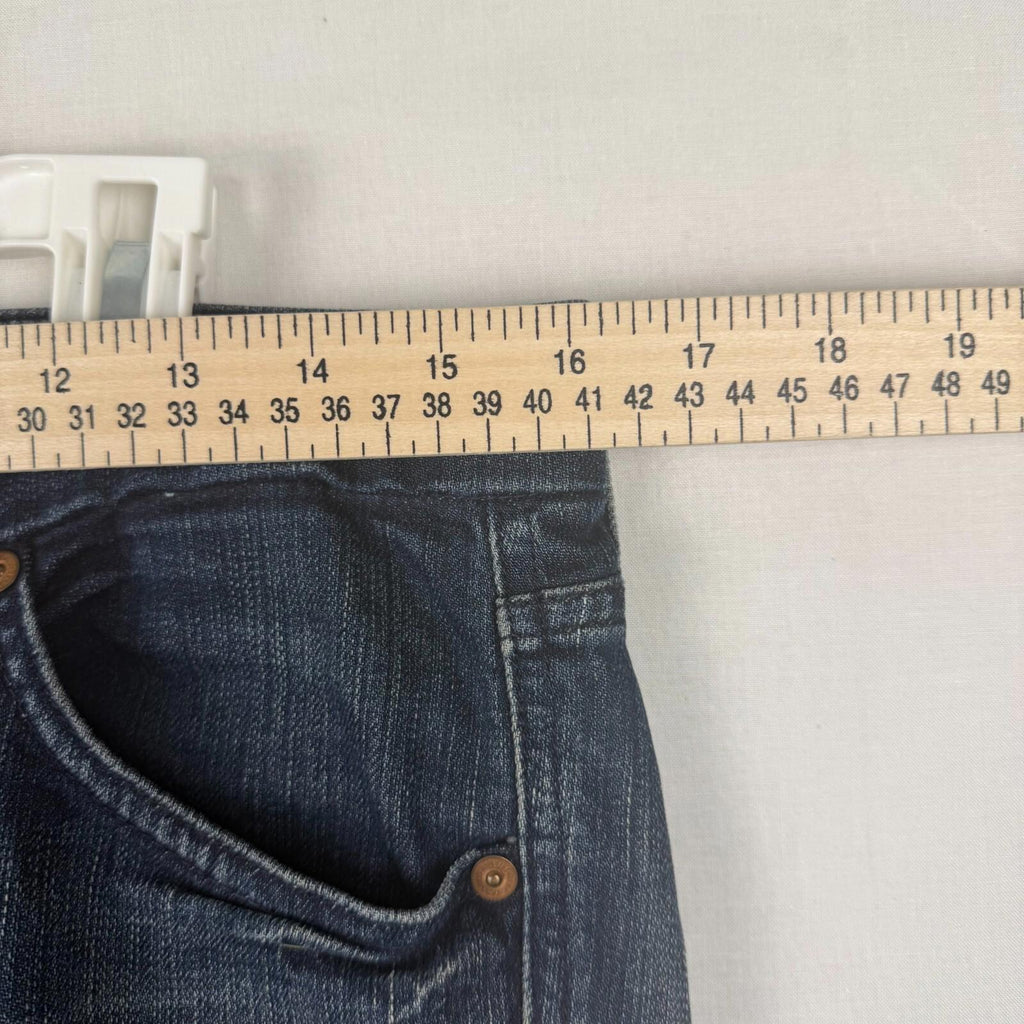 7 For All Mankind Jeans Womens Size 29 Low Rise A Pocket Flare