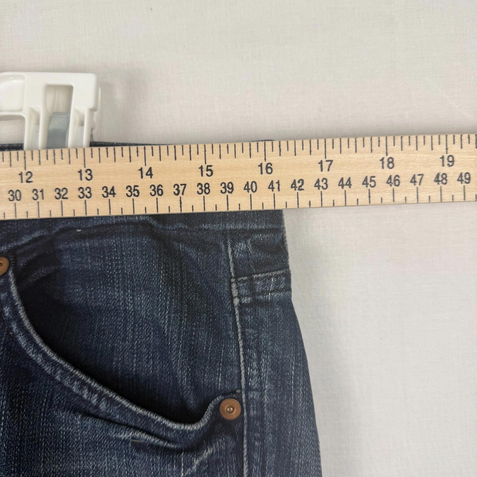 7 For All Mankind Jeans Womens Size 29 Low Rise A Pocket Flare