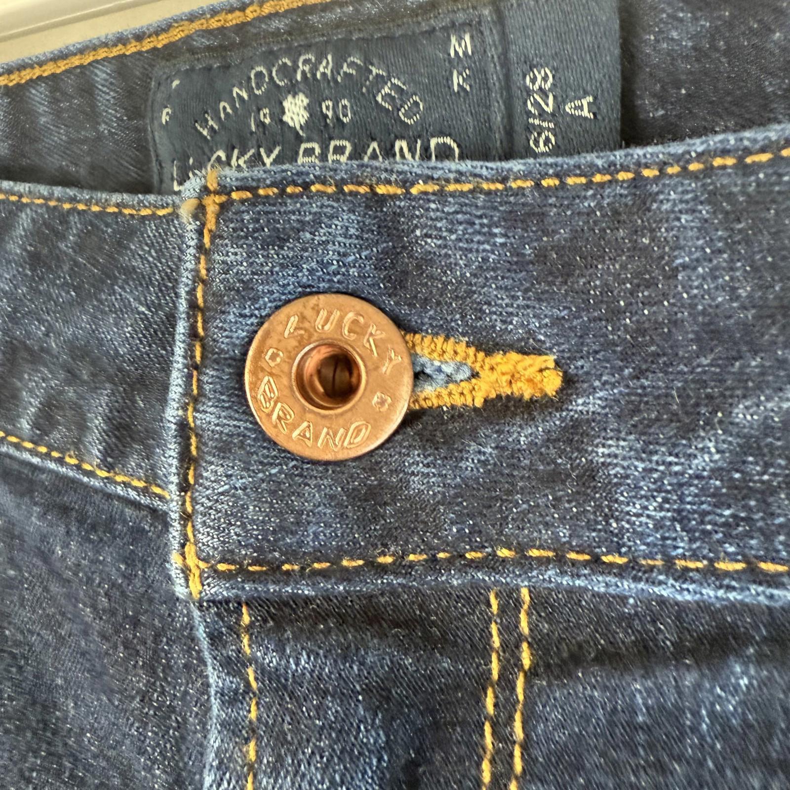 Lucky Brand Size 6 / 28 Womens Jeans Lolita Skinny  Dark Wash Denim