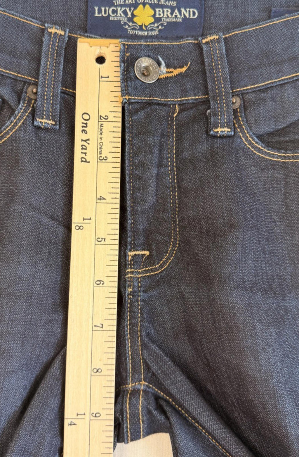 Lucky Brand Jeans Womens 2/26 Dark Blue Sofia Skinny Low Rise Stretch Denim