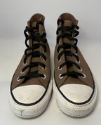 Converse Womens Size 6 1/2 Brown Suede Excellent Condition