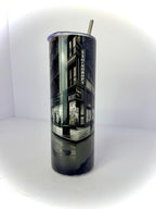 20 oz Vintage Betty Boop Stainless Steel Tumbler with Lid, Straw