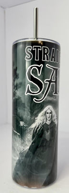 20 oz Straight Outta Salem Stainless Steel Tumbler with Lid, Straw