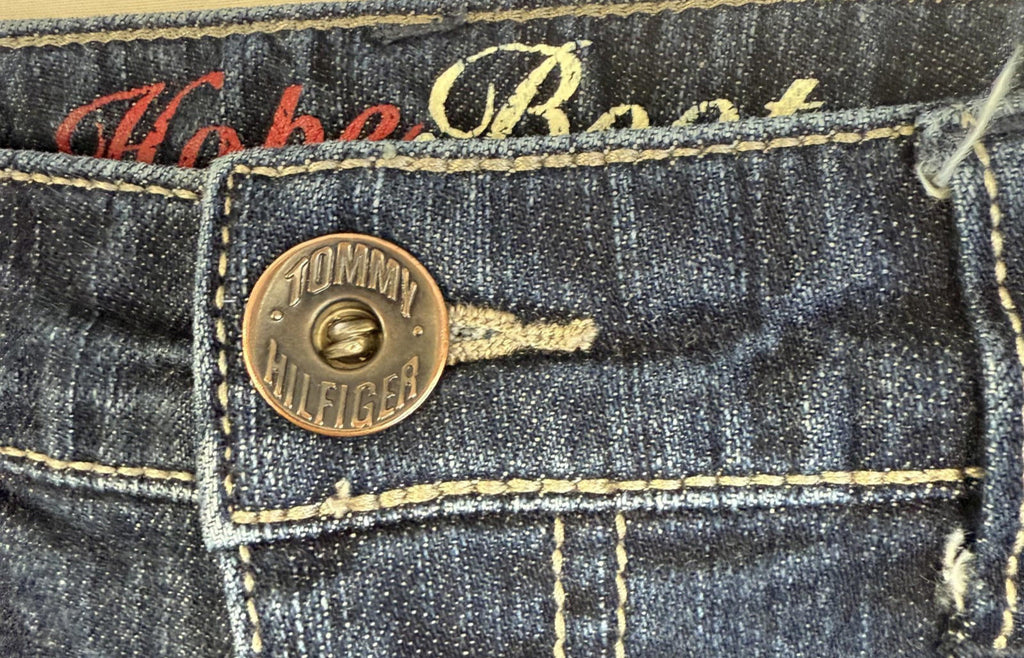 Tommy Hilfiger Jeans Womens Size 6R Hope Boot Cut Denim Dark Wash