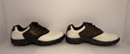 Footjoy White, Brown & Black Golf Shoes Size 11 M - Pre-owned