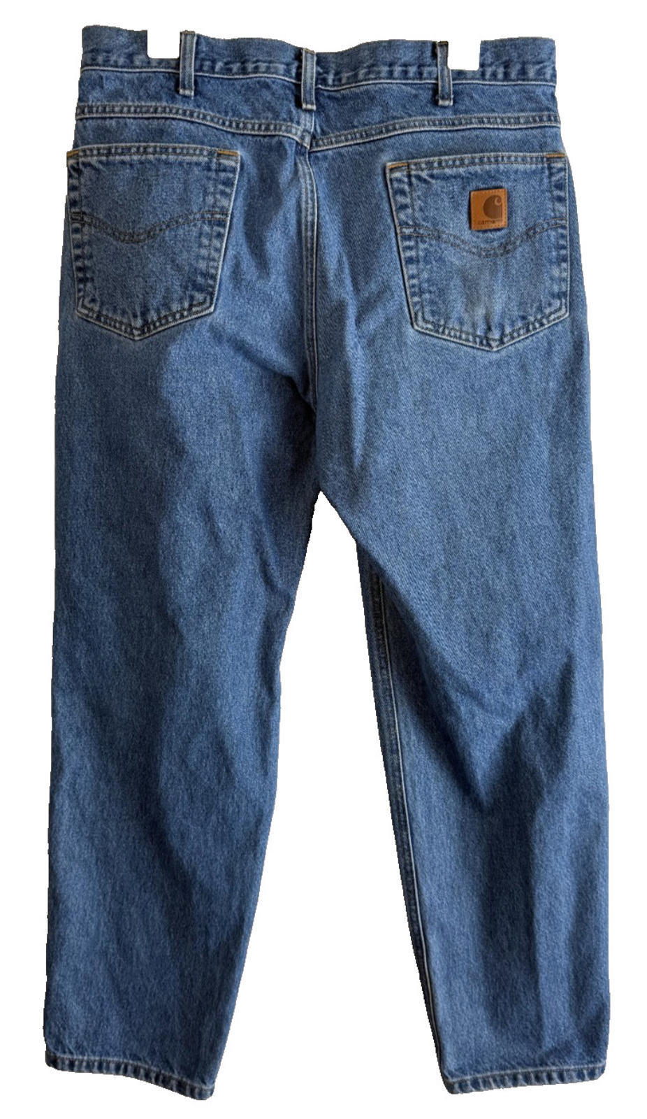 Carhartt Relaxed Fit Jeans Mens Jeans Sz 32x30 Denim Pants Workwear Blue