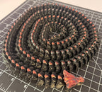3D Printed LONG Dragon/Snake - PLA - Black and Smoked Red - 5 Feet 4 Inches