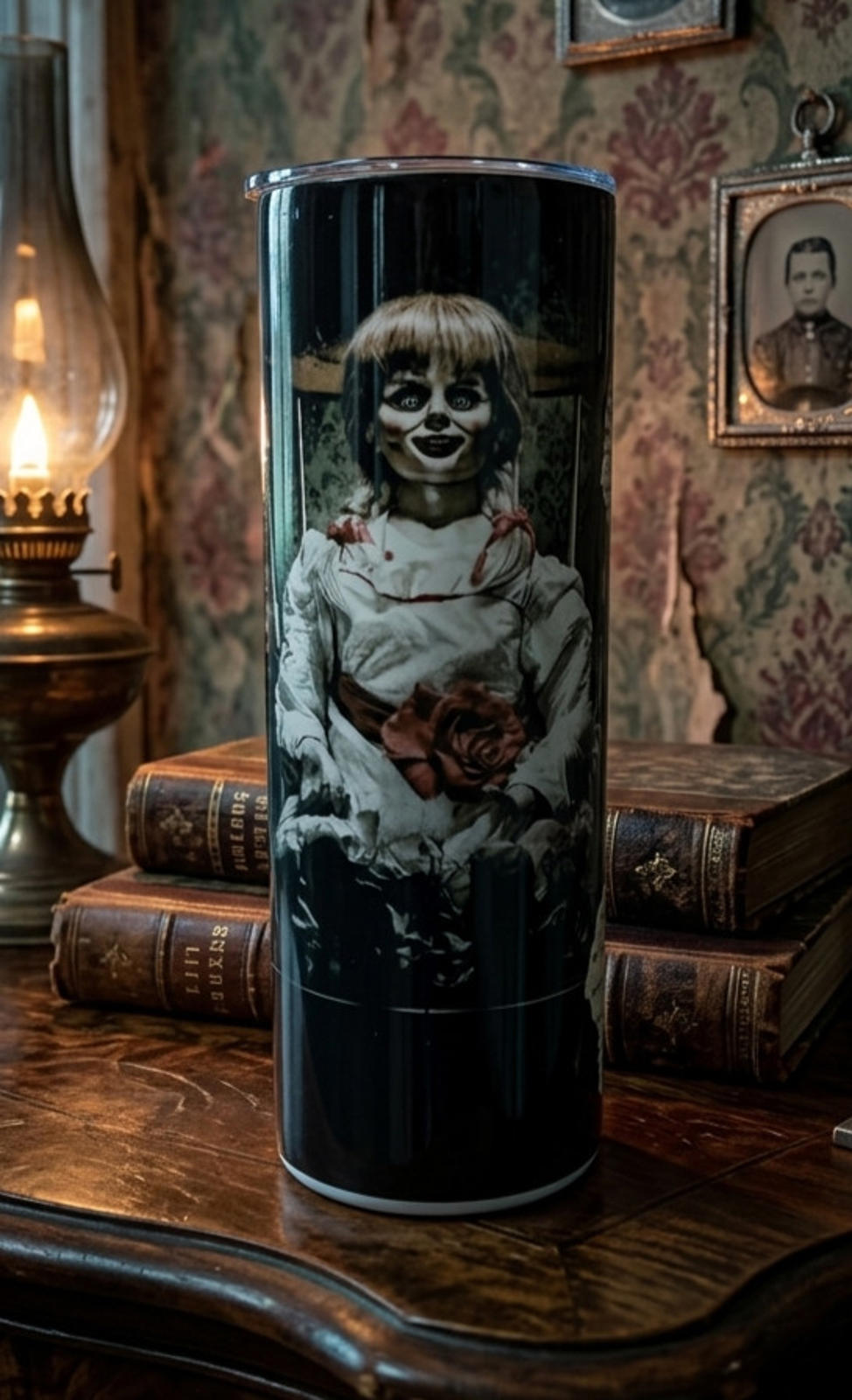 20 oz Annabelle Stainless Steel Tumbler with Lid, Straw