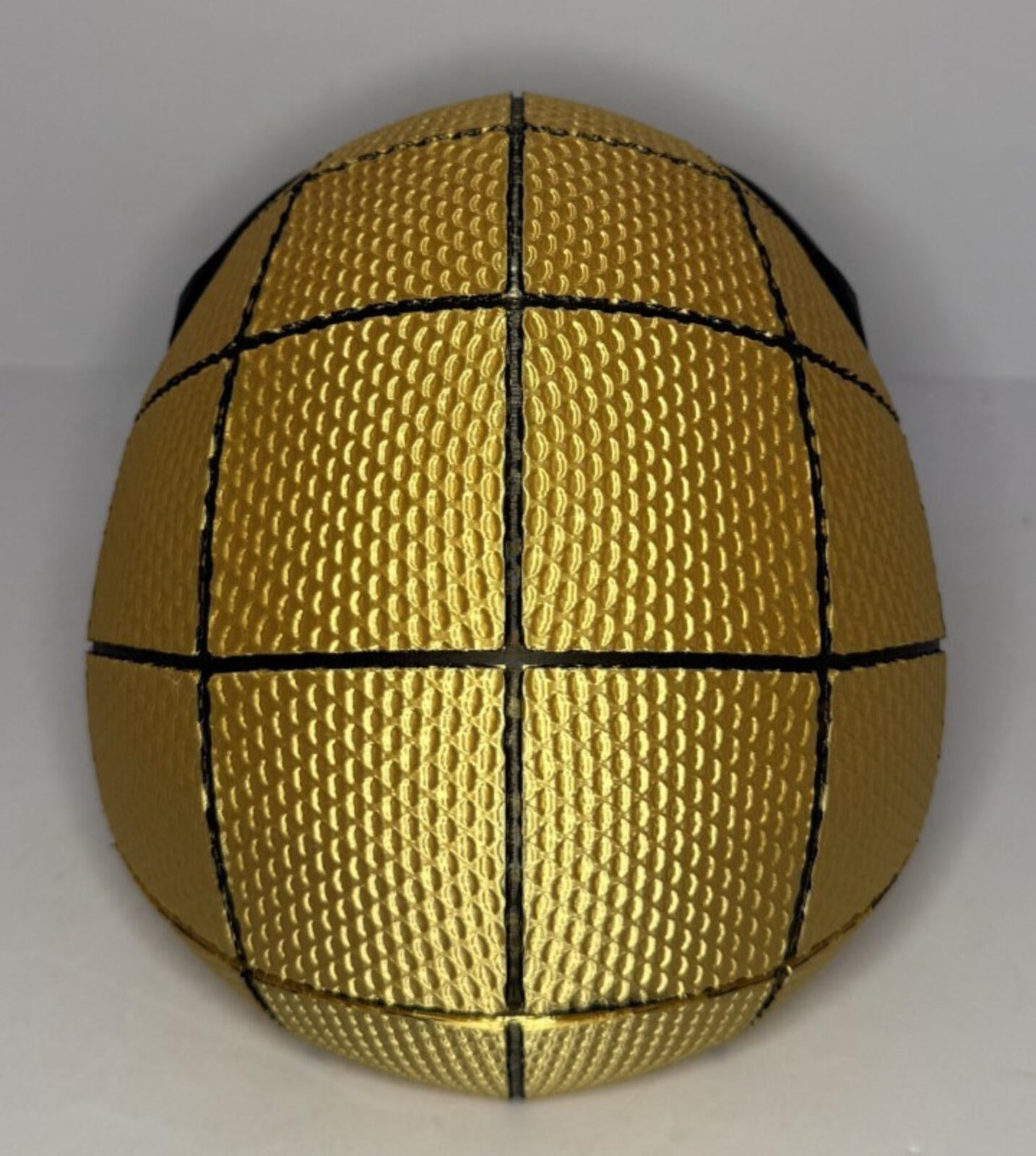 3D Printed Gold and Black Spider-Man Full Face Mask Helmet Mesh Eyes Adult