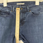Signature Levi Strauss Womens Jeans size 6 Mid Rise Classic Straight Blue