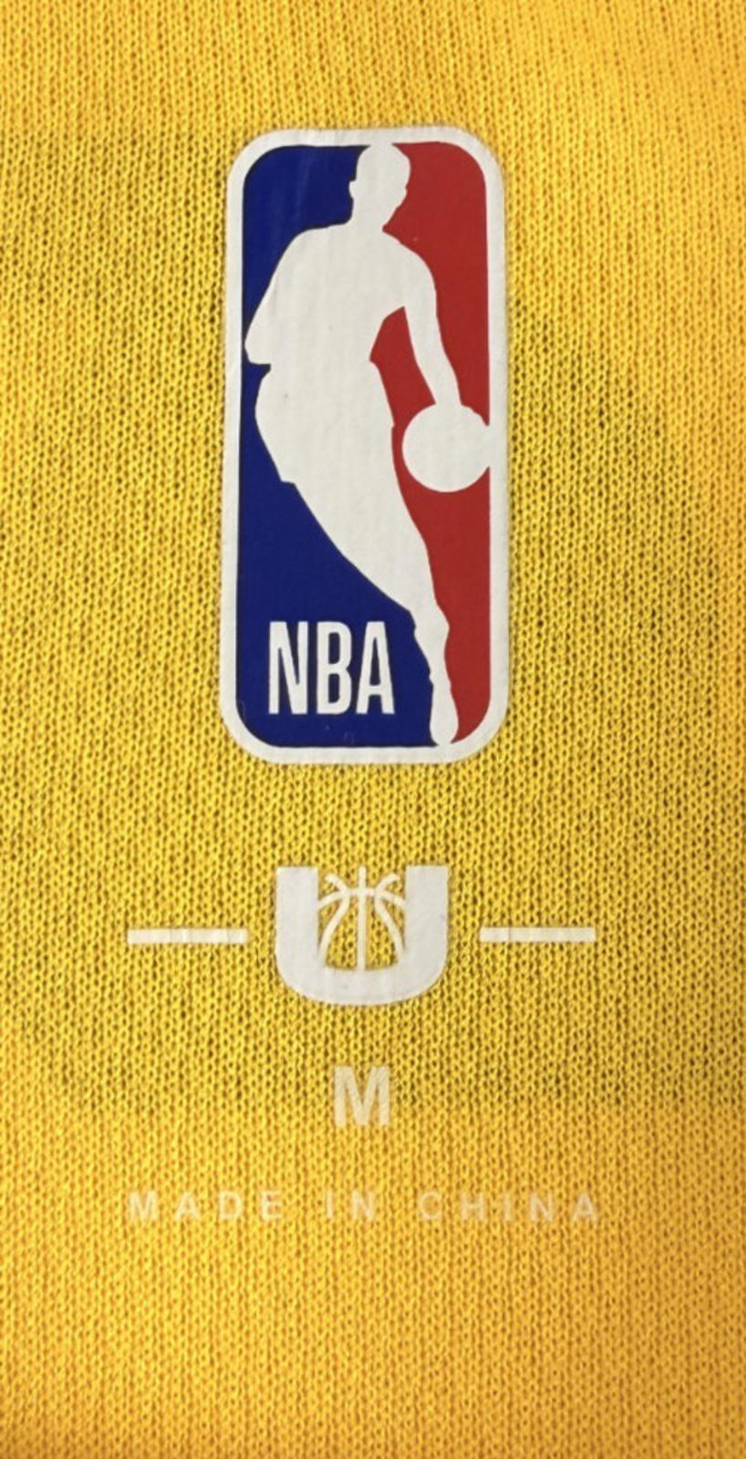 Los Angeles Lakers Mens Jersey Sz M NBA Yellow Ultra Game