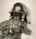Meet Elara - OOAK Scary Creepy Doll 20" Hand Painted Horror Haunting Art
