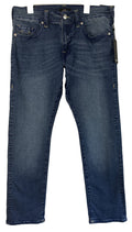 NEW - True Religion Mens Ricky Relaxed Straight Jeans Size 36 x 34