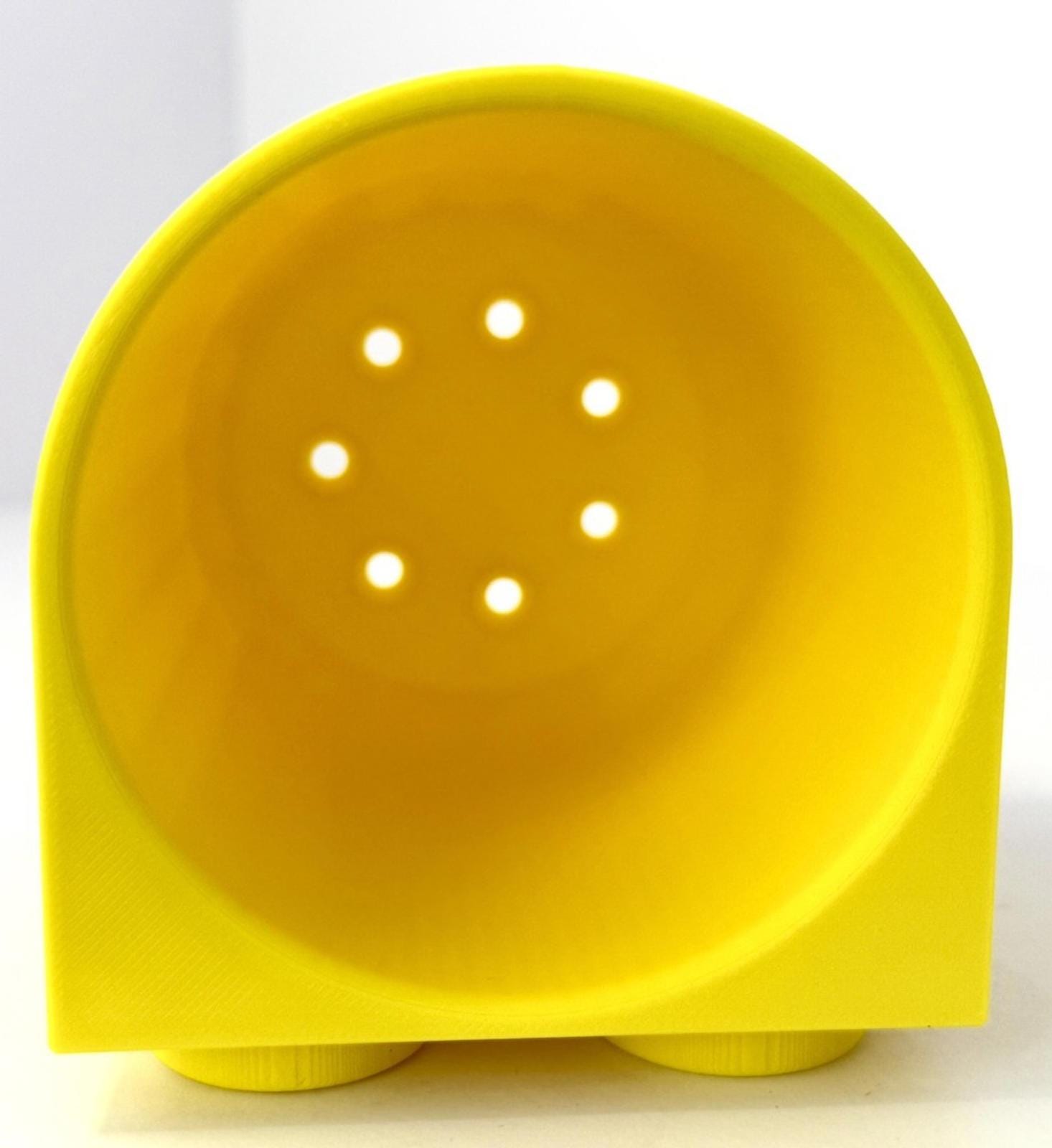 Lego Window Planter 3D Printed PLA Yellow Small Gardening