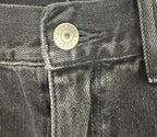American Eagle Outfitters Mom Short Black Distressed Size 2