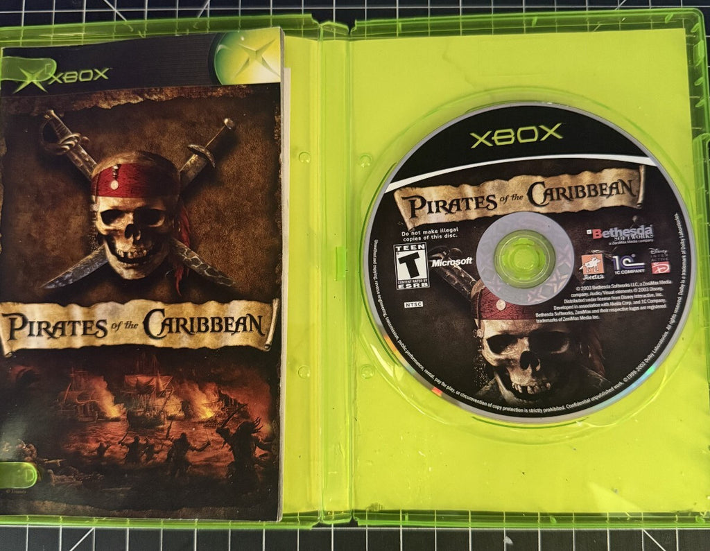 Pirates of the Caribbean (Original Xbox) CIB COMPLETE & TESTED