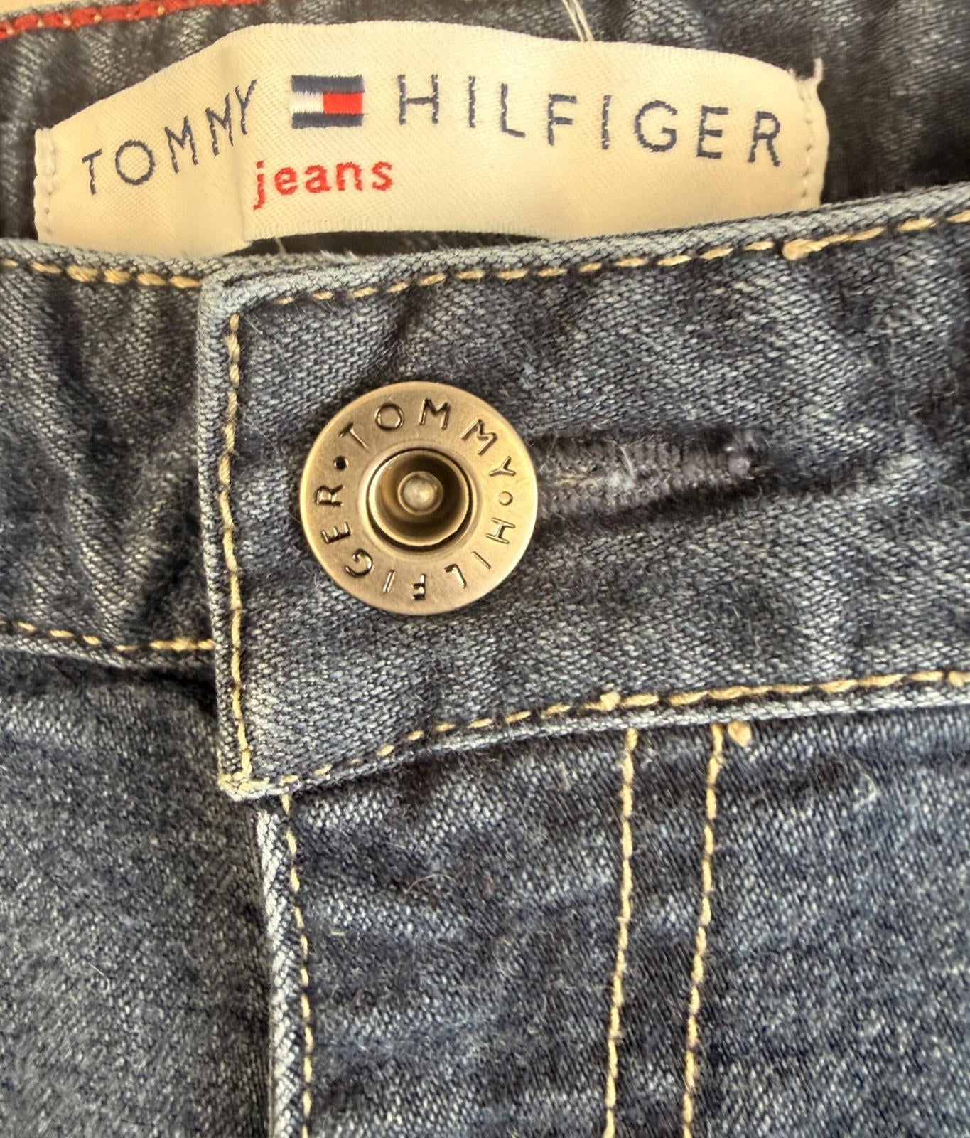 Tommy Hilfiger Jeans Women’s Size 12 Dark Classic Denim Vintage Y2K