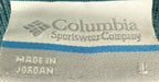 Columbia Sweater Womens Sz Large Green Half Zip Comfort Outdoors Ladies