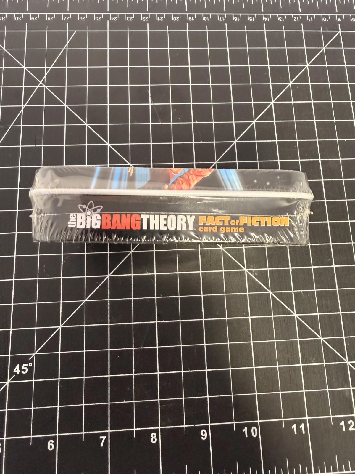 The Big Bang Theory Fact or Fiction Card Game 180 Trivia Questions- NEW