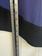 Kedem Sasson Womens Color block sharkbite tunic Sz 2 ( XL ) - handkerchief hem