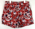 Columbia PFG Board Shorts Mens XL Red White Blue Floral Swim Trunks Mesh