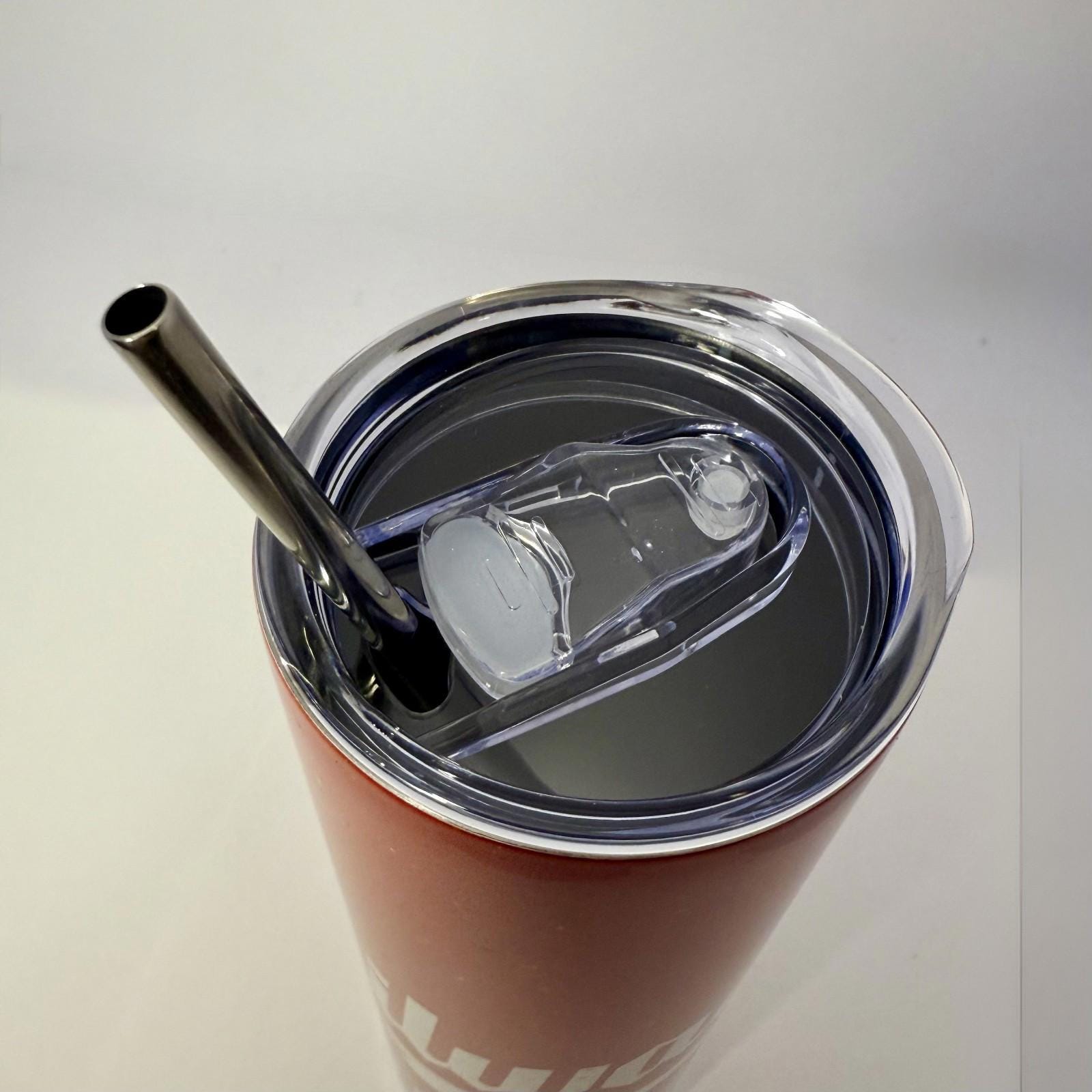 20 oz Milwaukee Stainless Steel Tumbler with Lid, Straw