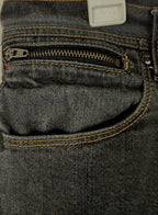 Empyre Jeans PunkRockPaul Black Mens Sz 32 Super Slim Denim Pant Zipper Pockets