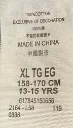 LEVIS Girls Blue Jean Denim Trucker Jacket Youth Size XL (13-15yrs) Pockets