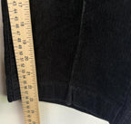 Columbia Womens 12 Corduroy Pants Flat Front Black