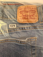 Levi's 550 Relaxed Bootcut Denim Jeans Womens Size 16 Short