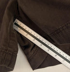 Eddie Bauer Womens Hiking Shorts Size 14 Brown Mid Rise 5" Inseam