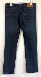 Levis 511 Jeans Mens 33x30 Blue Denim Slim Straight Zip Fly Pants