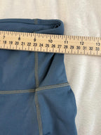 Fabletics Motion365 Size S Womens Blue Stretch Pull On Athletic Leggings Pockets