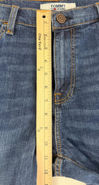 Tommy Hilfiger Jeans Mens 34x30 Blue Denim Classic Straight Fit