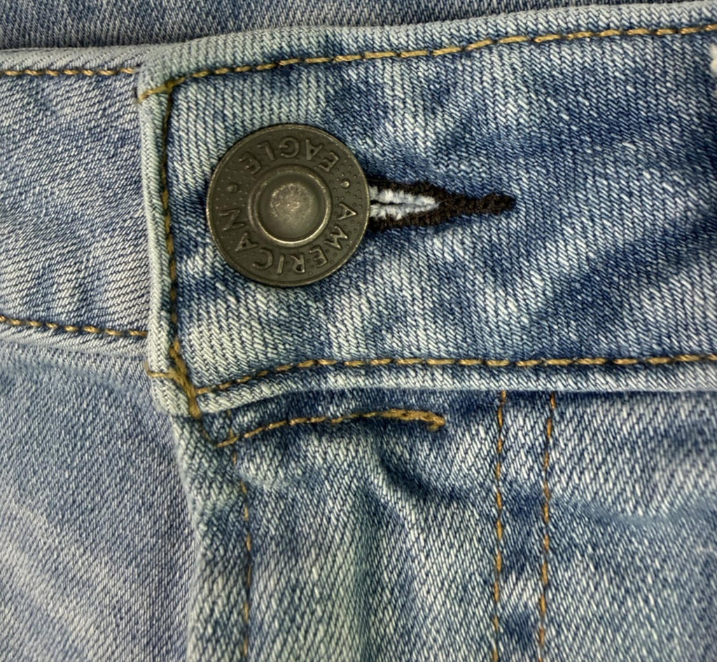 American Eagle Airflex+ Athletic Fit Distressed Mens Jeans Sz 30x32