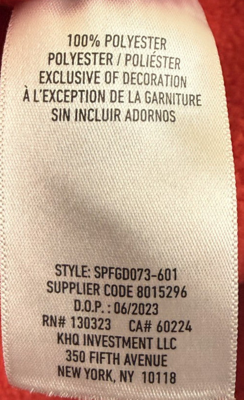 Spyder Hoodie Mens Sz S Red Black 1/4 Zip Pullover Fleece Spider Logo