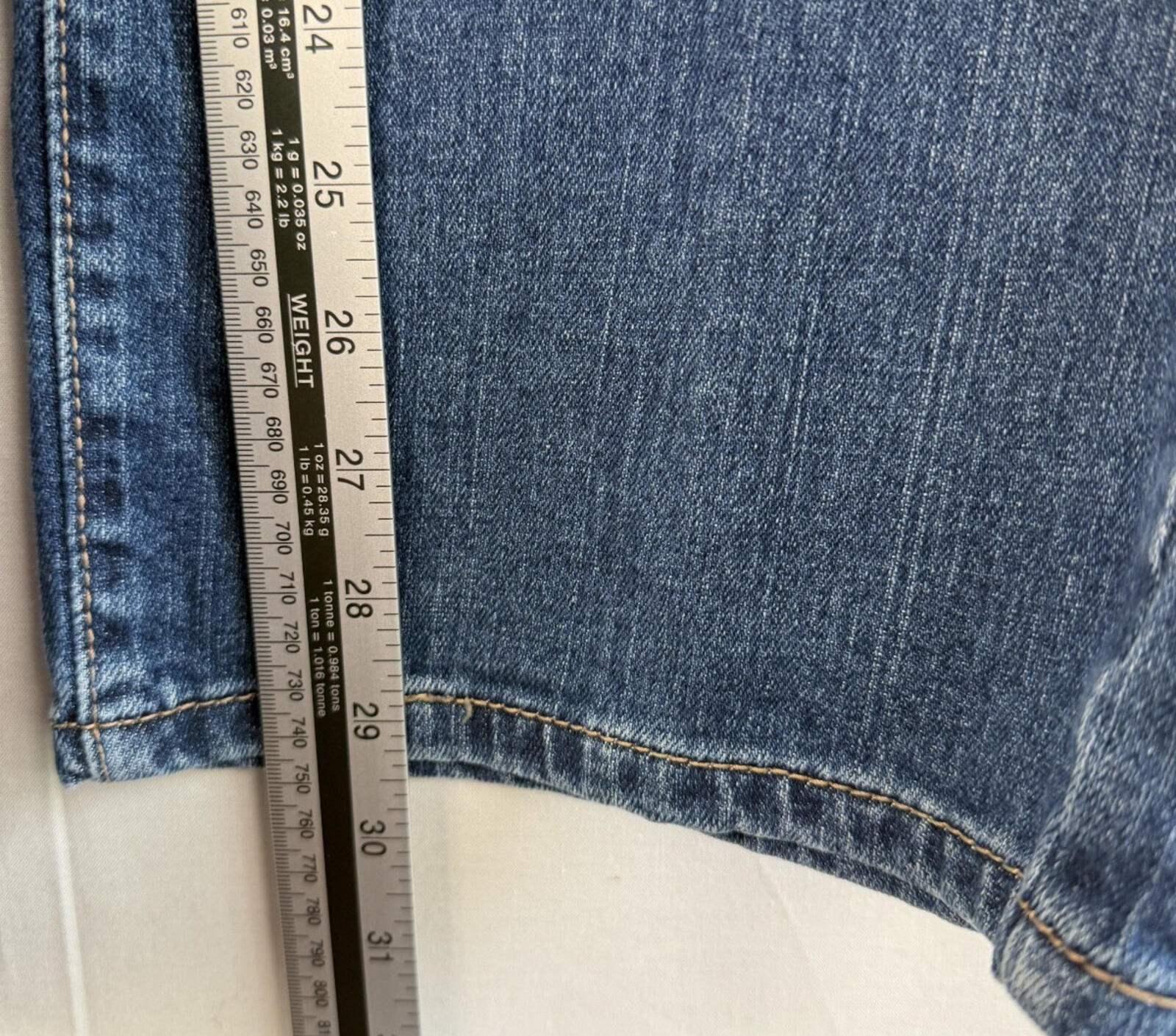Vtg Levis 515 Nouveau Boot Cut Stretch Denim Jeans Womens 16 M Blue Medium Wash