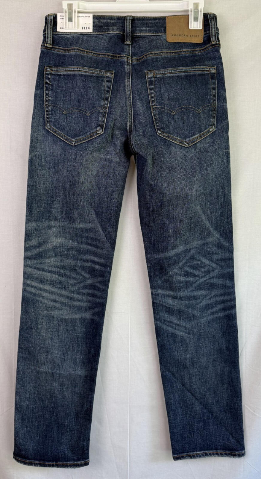 NEW American Eagle Next Level Airflex Original Straight Blue Jeans Mens 28x32