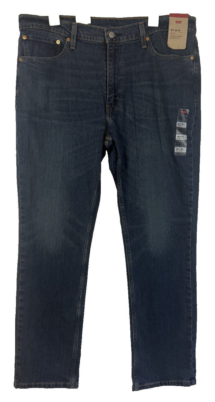 Levi's 511 Slim Jeans – Men's Size 38x30 – Medium Wash Denim – New with Tags